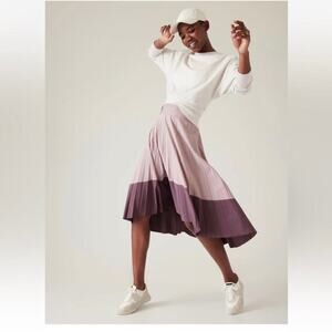 Athleta 2023 S Swing Forward Pleated Skirt 533689